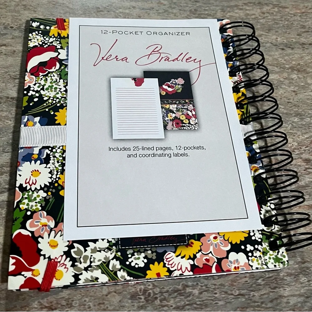 New Vera Bradley 12 pocket organizers